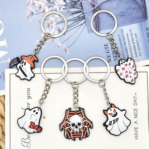 Llavero <span class=keywords><strong>de</strong></span> Calabaza <span class=keywords><strong>de</strong></span> Halloween <span class=keywords><strong>de</strong></span> Goma Suave <span class=keywords><strong>de</strong></span> PVC al por Mayor, Llavero <span class=keywords><strong>de</strong></span> Fantasma Bonito Personalizado, Llavero en Oferta - Product Image 2