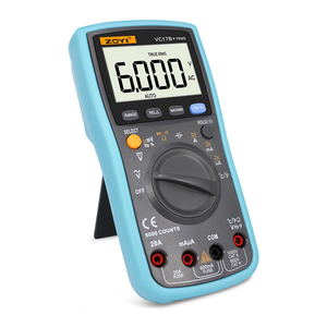 มัลติมิเตอร์ดิจิตอล VC17B+ รุ่นขายดี 1000V 20A สมาร์ท AVO แคลมป์มิเตอร์ - Product Image 1