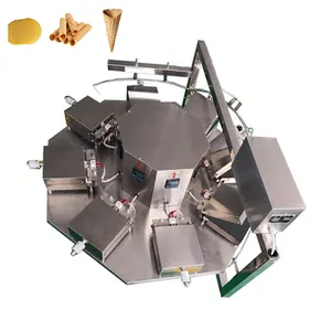 Automatic Wafer Stick Production Rolled Sugar Cone Wafer Stick Egg Roll Making Machine