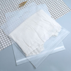 Bolsas de embalaje de ropa autosellantes pegadas de mensajería portátil, caja de avión, bolsas exteriores, bolsas de mano transparentes - Product Image 4