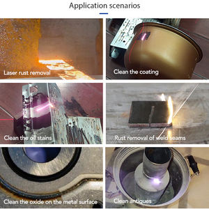 TH-FL3000C 3000W buona stabilità di potenza sicuro e ambiente-protezione mentale continua <span class=keywords><strong>Laser</strong></span> pulitore pulizia pittura ad olio ruggine - Product Image 5
