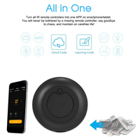 Télécommande Infrarouge Intelligente WiFi, Contrôle Universel Maison Connectée, Interrupteur Compatible avec Alexa, Google Home et IFTTT