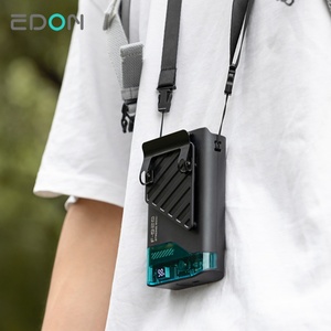 10000mAh Personal Waist Fan, USB Rechargeable Clip Curacao - View #4