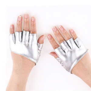 Custom Logo Women <b>Pole</b> Dancing Gloves Customized Half Finger Mighty <b>Grip</b> with Cheap Price Sale-SHEMAX SI-PDG-006 - Product Image 1