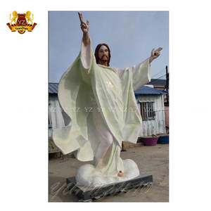Statue religieux catholique en polyrésine taille réelle, décoration d'église, Figurine en résine, Statue de jésus-<span class=keywords><strong>Christ</strong></span>, Sculpture à vendre - Product Image 2