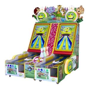 Durable Plastic English Double-Player <b>Bowling</b> Game Machine Children's Coin-Operated Arcade Entertainment Equipment - Product Image 3
