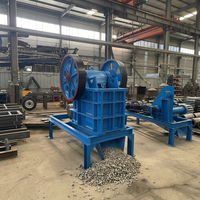 Concasseur à mâchoires diesel PE150x250 1-2t/h, concasseur primaire à mâchoires de 130 mm pour l'extraction de granit, le concassage de pierres, de roches et de minerais en carrière