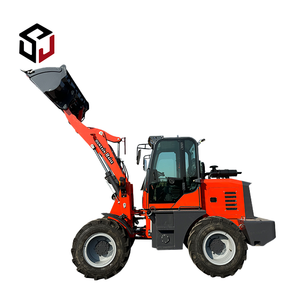 1500Kg Kleine Voorste Wiellader 4X4 Mini Mr920 Voorste Eindlader Met Vorkschop - Product Image 6