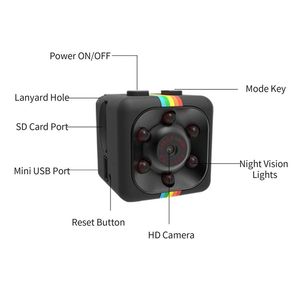 Mini Without Wifi <strong>Camera</strong> 1080P Portable Home <strong>Camera</strong> Motion Detection Home Security Surveillance <strong>Camera</strong> SQ11 <strong>Wide</strong> Angle - Product Image 5