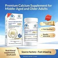 Comprimés de carbonate de calcium, vitamine D3 et 5-HTP de Huabei Pharmaceutical Dongfang Tongkangbao - Améliore la mémoire et le sommeil - 2,0 g par comprimé