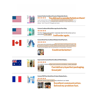 Expositor de cartón personalizado para tiendas minoristas, expositor de suelo para aperitivos, café, bebidas, chocolate, para tiendas minoristas - Product Image 3