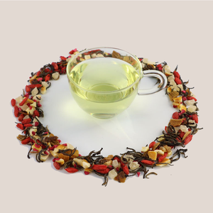 Thé aux fruits séchés chinois populaires, saveur orange douce et pêche miel, mélange personnalisé OEM - Product Image 5