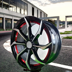 Nouvelles jantes en alliage d'aluminium coulé de 15 pouces, PCD 5x114.3/5x120/5x112, ajustement universel, finition noire, design multi-rayons pour - Product Image 5