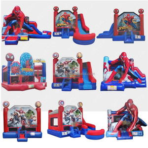 PVC 0.55Mm Giá Rẻ <span class=keywords><strong>Bouncy</strong></span> Castles Để Mua Trẻ Em Inflable Castillo Thương <span class=keywords><strong>Spiderman</strong></span> <span class=keywords><strong>Bouncy</strong></span> Castle <span class=keywords><strong>Inflatable</strong></span> - Product Image 2