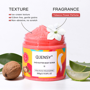 Exfoliante Corporal Vegano <span class=keywords><strong>de</strong></span> Marca Blanca, Blanqueador, Orgánico y Natural, con Aloe, Niacinamida, Sal Marina Orgánica, Vitamina y Aceite <span class=keywords><strong>de</strong></span> <span class=keywords><strong>Semilla</strong></span> <span class=keywords><strong>de</strong></span> Jojoba - Product Image 1