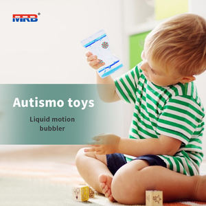 Minuterie de mouvement liquide sensorielle barboteur jouet minuterie liquide de couleur avec liquide à l'intérieur <span class=keywords><strong>sablier</strong></span> vers le haut - Product Image 4