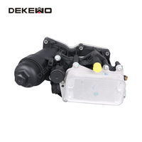 11428507697 DEKEWO Autopartes, Conjunto de Carcasa del Filtro de Aceite del Motor N57D para BMW Serie 1/2/3/4/5 X1 X3 X5