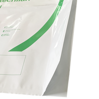 Vente en gros 25KG Sac de papier d'aluminium sous vide étanche à l'humidité Sacs en plastique thermoscellés de particules de plastique d'ingénierie