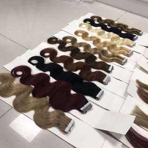 Extensions de cheveux humains, cheveux humains indiens, bouclés, ondulés, non traités, <span class=keywords><strong>U</strong></span>, I Tip, Microlink Tape ins, vente en gros, 100% - Product Image 2