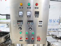 Cuve homogénéisatrice en acier inoxydable pour aliments et cosmétiques, mélangeur de crème, capacité 100L, agitateur, chauffage, machine d'homogénéisation