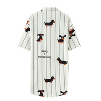 Ensemble de pyjama en soie glacée simple et élégant pour femmes XL, robe de nuit blanche
