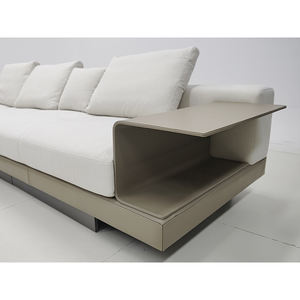 सम्मेलन कक्ष व्यापार बातचीत वीआईपी लाउंज सोफे कंपनी लॉबी स्वागत कार्यालय फर्नीचर कमरे में रहने वाले सोफे - Product Image 5