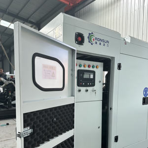 مولد غاز طبيعي RONSUN بقدرة 30-2000 كيلوواط مع شهادة CE، 120 كيلوواط، تبريد مائي، 380 فولت، بدء تشغيل تلقائي للاستخدام الصناعي - Product Image 6