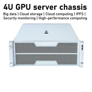 Chasis Metálico de Torre Media ATX de 4U para Montaje en Rack, Alto Rendimiento para Computación, Almacenamiento de IA, Video, Audio, Servidor GPU, HDD en Stock - Product Image 1