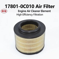 فلتر هواء عالي الجودة وعالي الكفاءة للمحرك مناسب لسيارات الركاب 17801-0C010 6M349601AA