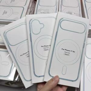 Custodia <span class=keywords><strong>Trasparente</strong></span> Magnetica per Ricarica Wireless per <span class=keywords><strong>iPhone</strong></span> 17 16 15 Pro Max 13 12 14 <span class=keywords><strong>11</strong></span> Plus, <span class=keywords><strong>Cover</strong></span> <span class=keywords><strong>Trasparente</strong></span> in TPU PC con Sacchetto OPP - Product Image 4