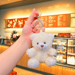 Cute Bear Jewelry Plush Pendant Batch Goods <b>Key</b> <b>Chain</b> Doll Lovers Doll Wholesale Pendant Keychain - Product Image 3