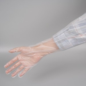 Disposable <b>Long</b> Arm <b>Gloves</b> 60cm Thickened Waterproof For Cleaning Kitchen Pet Care Fishing Factory Use - Product Image 2