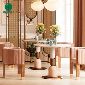 Moontree Modern Wabi Sabi Japandi Dine Silla <span class=keywords><strong>de</strong></span> madera maciza Camel Terciopelo Tapicería Entrega Costo Muebles <span class=keywords><strong>de</strong></span> comedor - Product Image 6