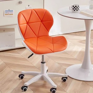 Silla de Oficina Giratoria Moderna y Minimalista, Ajustable en Altura, con Ruedas, para el Hogar, Estudio o Maquillaje - Product Image 3