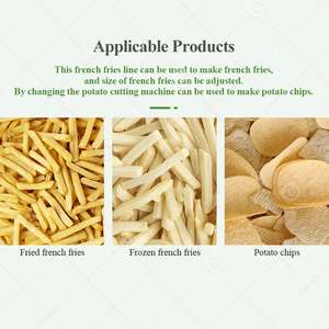 Nueva Línea de Producción de Papas Fritas, Chips de Ñame y Patatas Dulces a Pequeña Escala Industrial, Alta Productividad para Frutas y Verduras - Product Image 6