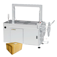 Machine à cerclage de cartons KZ-101A à haute efficacité, contrôlée par PLC, faible taux de défaillance, 2,5 secondes par voie, pour rubans.