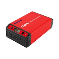 Preço de fábrica 12 volts dc para 110 volts ac 1500 watt power inverter carro com 4 eua tomada de saída