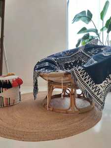 พรมเช็ดเท้าหน้าประตูสำหรับห้องนั่งเล่นพรมทอมือที่ทันสมัยเป็นมิตรต่อสิ่งแวดล้อม - Product Image 5