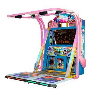 Máquina de Baile Arcade Dance Revolution que Funciona con Monedas, Máquina de Juego Musical para 2 Jugadores con Monitor de 55 Pulgadas, 110V/220V para Parque de Atracciones - Product Image 2