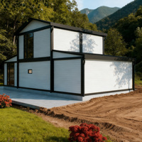 AKAY Maison préfabriquée modulaire d'usine d'origine, villa de luxe, maisons minuscules détachables, maisons conteneurs, maisons préfabriquées