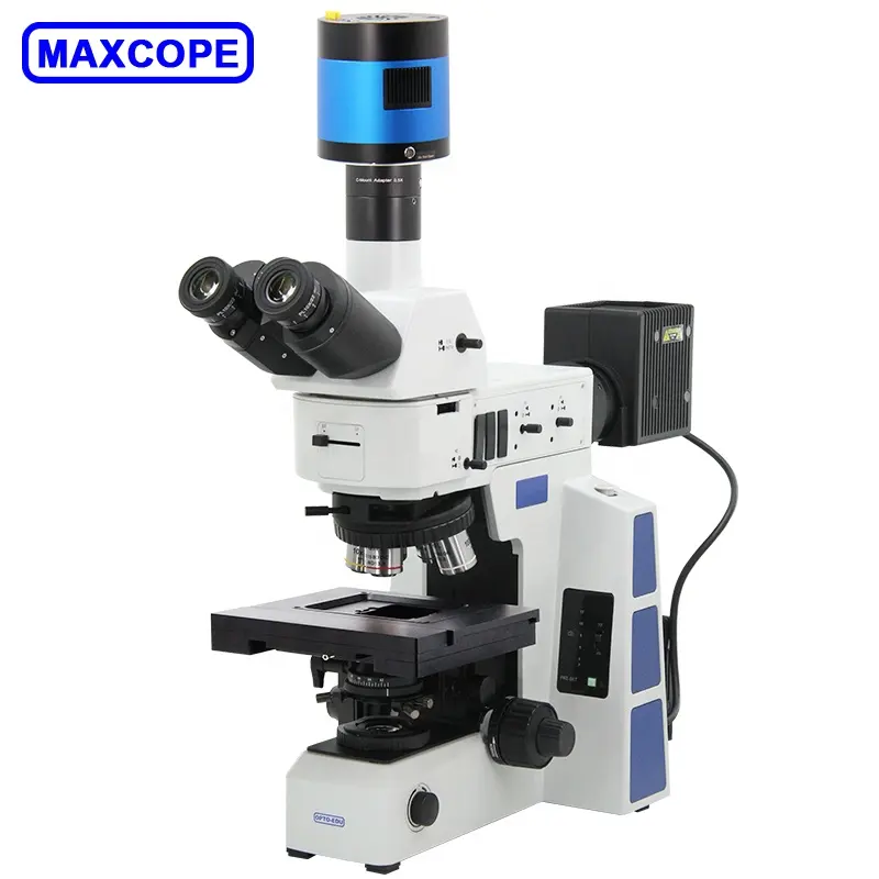 MAXCOPE M13.5850 Trinocular Metallurgical XYZ Motorized 3d Digital Microscope