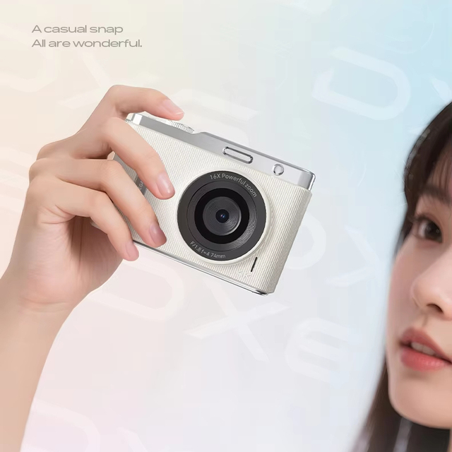 DX6 4K Digital Camera 64MP 2.8 Inch Display Photography 16X Zoom Video Wholesale Compact CMOS Sensor Lithium Battery Image