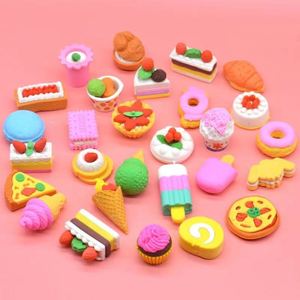 Ys8564 Venta al por Mayor de Artículos Escolares Creativos, Premios para Estudiantes, Regalos Personalizados, Borradores con Forma de Postre de Dibujos Animados - Product Image 3