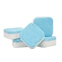 Nettoyant pour lave-linge écologique, nettoyant pour tambour de lave-linge, comprimés de nettoyage en profondeur, comprimés détartrants pour lave-linge