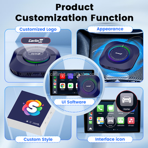 Carlinkit Android 13 Tbox Kotak Video Mobil Android Adaptor TV Youtube Carplay Dongle Kotak Android untuk Mobil 8Gb 128Gb Ai Box Qualcomm - Product Image 2