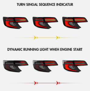 Luces Traseras Secuenciales Dinámicas WELIFTRICH para Toyota Camry Versión Estadounidense 2012-2014 - Product Image 4