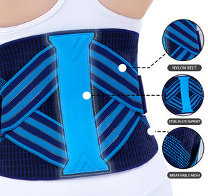 Atmungsaktives beige Taillen korsett mit Büste Lendenwirbel stütze für die untere Rückens tütze für Frauen Fitness-Taillen gürtel für die Rückens tütze - Product Image 6