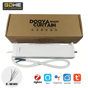Moteur de rideau motorisé silencieux <span class=keywords><strong>Dooya</strong></span> DT82TV 5 fils 100-240V à contact sec pour maison intelligente en Australie - Vente en gros - Product Image 1