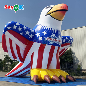 Sayok Inflatable quảng cáo Đại bàng Mỹ khổng lồ Yêu Nước Đại Bàng Inflatable Bald Eagle cho ngoài trời tổ chức sự kiện - Product Image 3