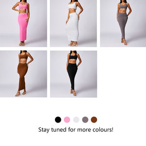 XW-TZ8713-2 nuovo Design di colore bellissimo Racer Back nascosto cintura attiva <span class=keywords><strong>abbigliamento</strong></span> sportivo taglie forti palestra Fitness Yoga da <span class=keywords><strong>donna</strong></span> - Product Image 4